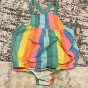 Colorful Striped Baby Bubble Romper Hanna Andersson